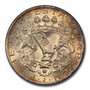 1904-J Germany Bremen Silver 2 Mark MS-66 PCGS