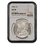 1904 Morgan Dollar AU-58 NGC