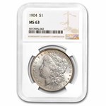 1904 Morgan Dollar MS-63 NGC