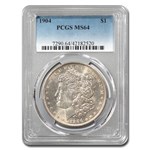 1904 Morgan Dollar MS-64 PCGS