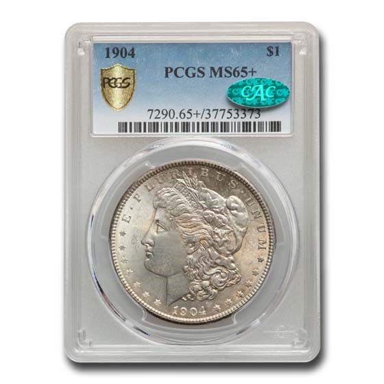 Buy 1904 Morgan Dollar MS-65+ PCGS CAC | APMEX