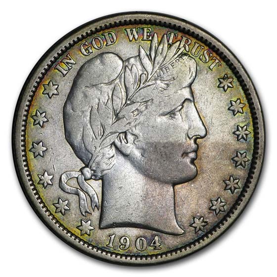 1904-O Barber Half Dollar Fine