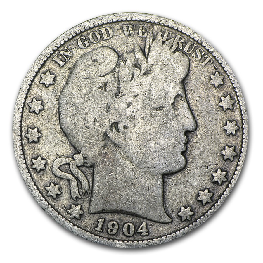 1904-O Barber Half Dollar Good