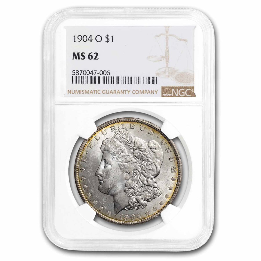 1904-O Morgan Dollar MS-62 NGC