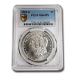 1904-O Morgan Dollar MS-63 PL PCGS