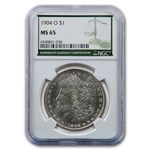 1904-O Morgan Dollar MS-65 NGC (Green Label)