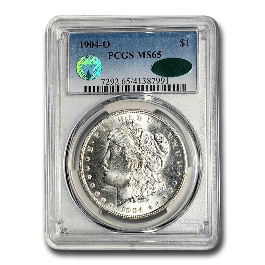 Buy 1904-O Morgan Dollar MS-65 PCGS (CAC) | APMEX