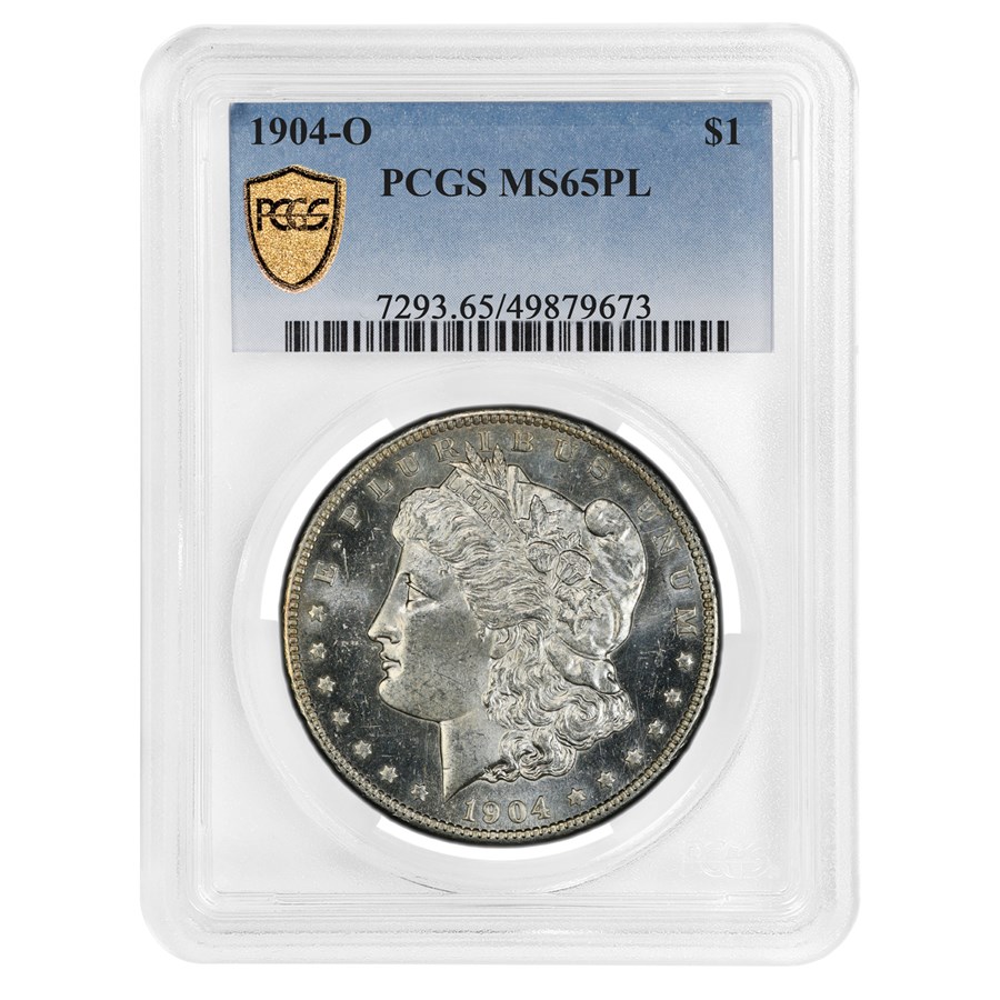 Buy 1904-O Morgan Dollar MS-65 PL Prooflike PCGS | APMEX