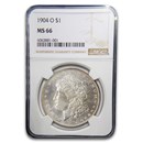 1904-O Morgan Dollar MS-66 NGC