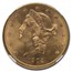 1904-S $20 Liberty Gold Double Eagle MS-65 NGC