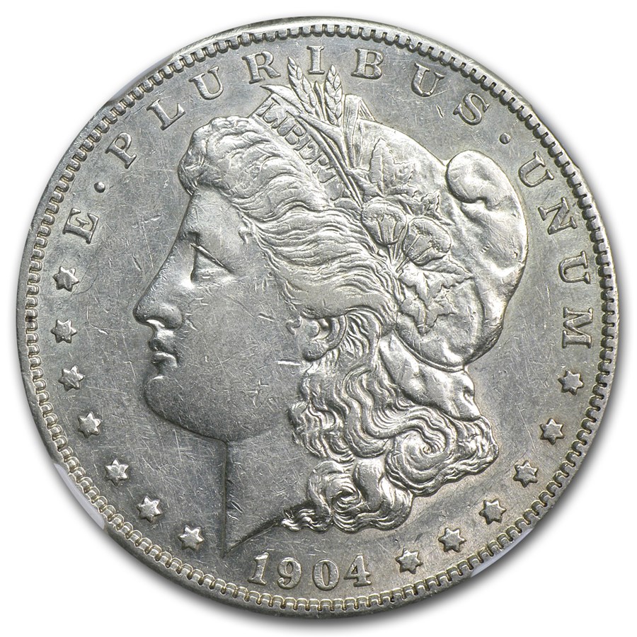 1904-S Morgan Dollar AU