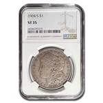 1904-S Morgan Dollar VF-35 NGC