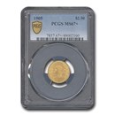 1905 $2.50 Liberty Gold Quarter Eagle MS-67+ PCGS