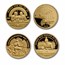 1905-2005 Norway Gold 1/2oz Eight Medal Collection (4oz)