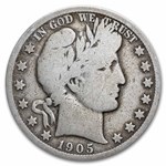 1905 Barber Half Dollar AG