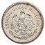 1905 Mexico Silver 50 Centavos AU