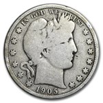 1905-O Barber Half Dollar VG