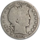 1905-S Barber Half Dollar AG