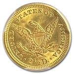 1906 $2.50 Liberty Gold Quarter Eagle MS-64+ PCGS