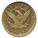 1906 $5 Liberty Gold Half Eagle PF-58 NGC