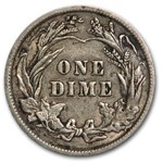 1906 Barber Dime XF