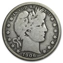 1906 Barber Half Dollar VG