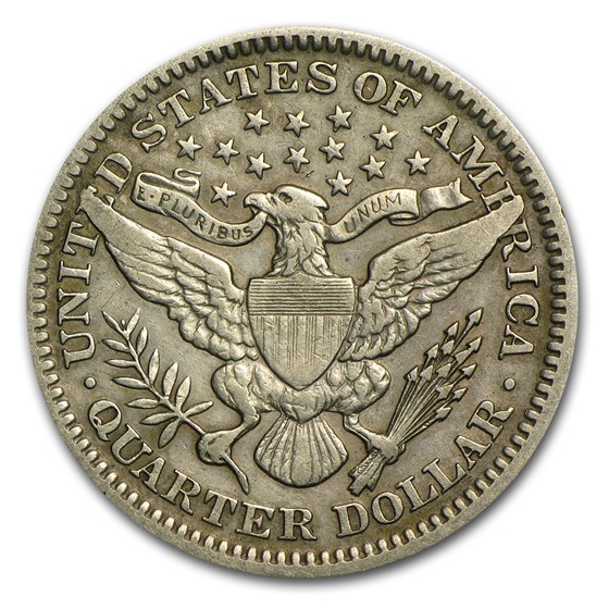 Buy 1906 Barber Quarter XF | APMEX