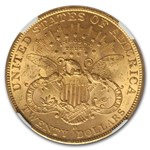 1906-D $20 Liberty Gold Double Eagle MS-62 NGC