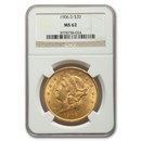 1906-D $20 Liberty Gold Double Eagle MS-62 NGC