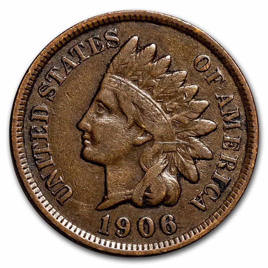 Buy 1906 Indian Head Cent Fine | APMEX