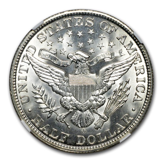 Buy 1906-O Barber Half Dollar MS-66 NGC | APMEX