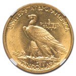 1907 $10 Indian Gold Eagle MS-61 NGC