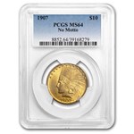 1907 $10 Indian Gold Eagle MS-64 PCGS