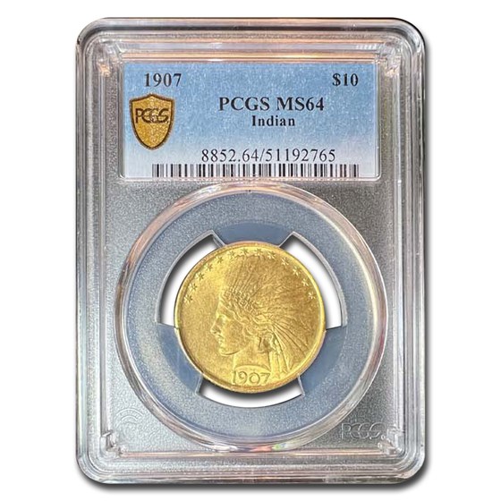 Buy 1907 $10 Indian Gold Eagle MS-64 PCGS | APMEX