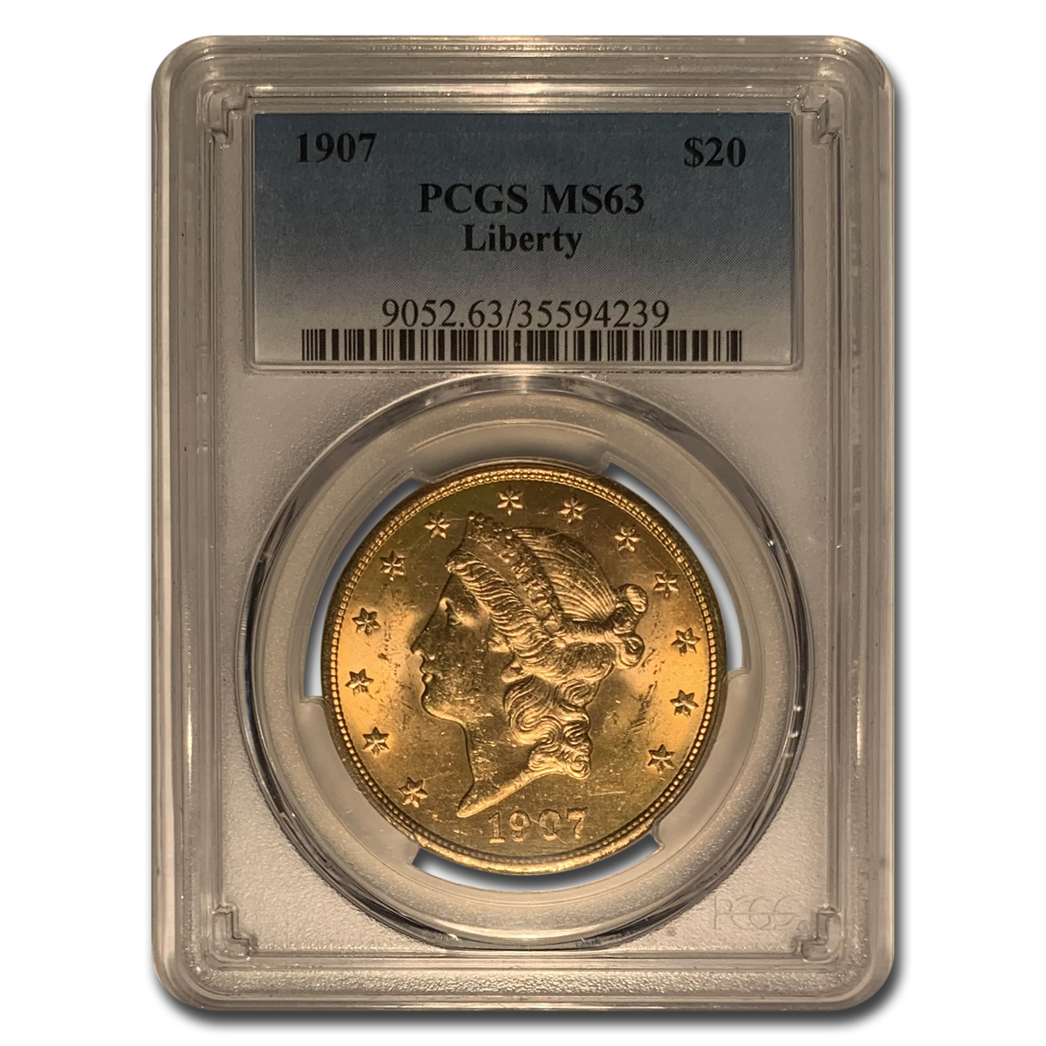 Buy 1907 $20 Liberty Gold Double Eagle MS-63 PCGS | APMEX