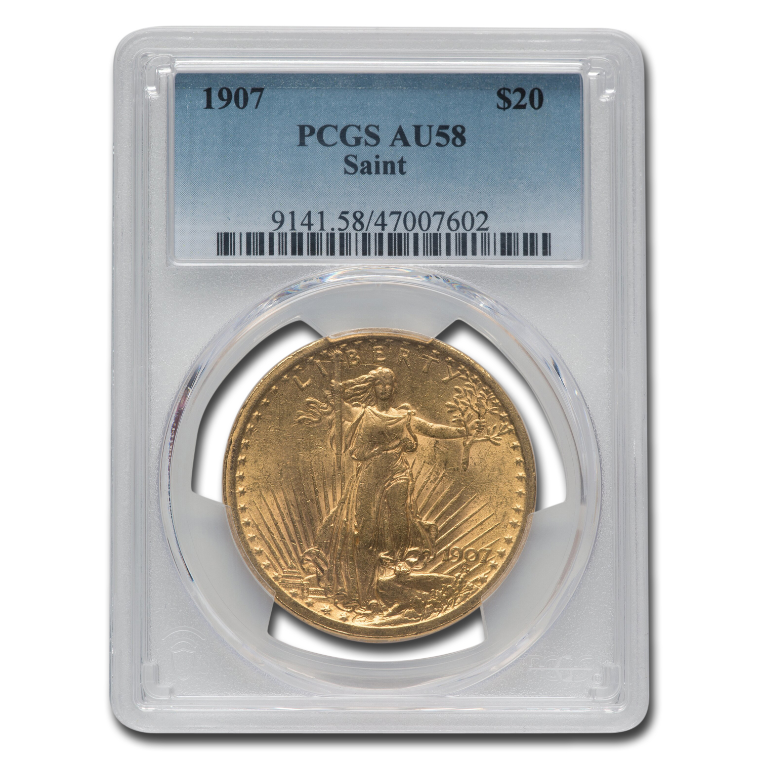 アンティークコイン 金貨 1911-S $20 Saint-Gaudens Gold Double Eagle