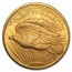 1907 $20 St Gaudens Gold Double Eagle AU