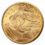 1907 $20 St Gaudens Gold Double Eagle MS-63 PCGS