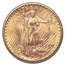 1907 $20 St Gaudens Gold Double Eagle MS-64 NGC