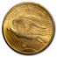 1907 $20 St Gaudens Gold Double Eagle MS-64+ PCGS