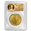 1907 $20 St Gaudens Gold No Motto MS-62 PCGS (Rough Rider)