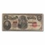 1907 $5.00 Legal Tender Andrew Jackson/Woodchopper VG (Fr#89)
