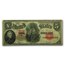 1907 $5.00 Legal Tender Woodchopper VF+ (Fr#91)