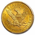 1907 $5 Liberty Gold Half Eagle MS-64 PCGS