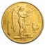 1907-A France Gold 100 Francs Lucky Angel AU