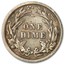 1907 Barber Dime Fine