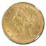 1907-D $5 Liberty Gold Half Eagle MS-61 NGC