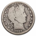 1907-D Barber Half Dollar Good