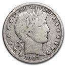 1907-O Barber Half Dollar Fine