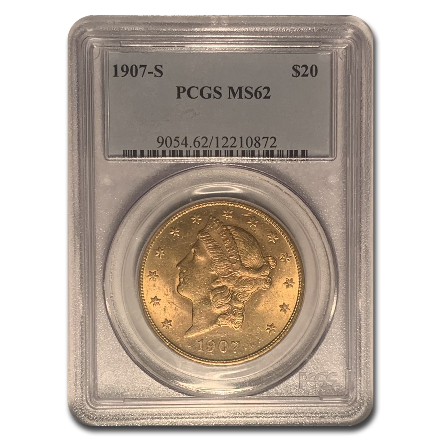 Buy 1907-S $20 Liberty Gold Double Eagle MS-62 PCGS | APMEX